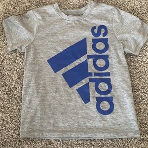 Size 4t adidas grey lightweight T